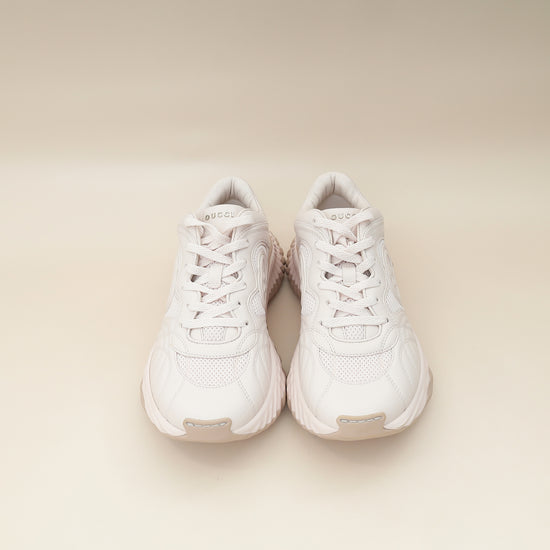 Gucci Light Pink Ripple Sneaker 38-Gucci-THE CLOSET