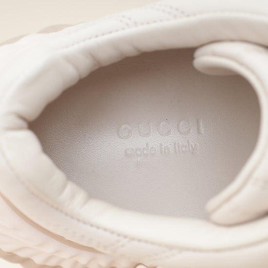 Gucci Light Pink Ripple Sneaker 38-Gucci-THE CLOSET