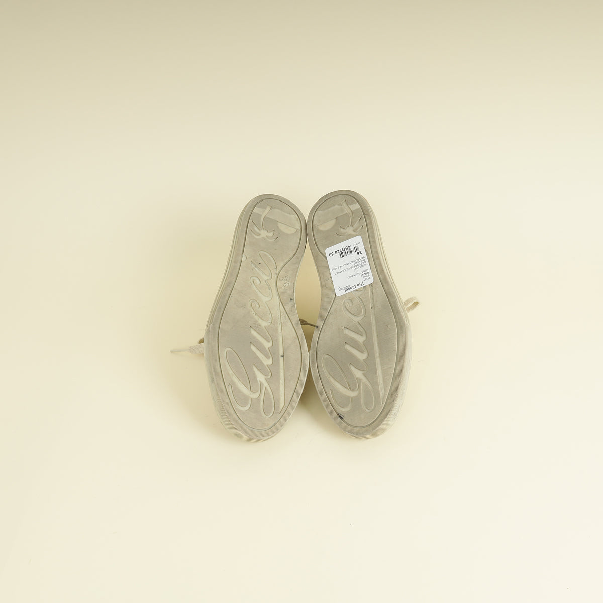 Gucci Light Grey GG Sneaker 38