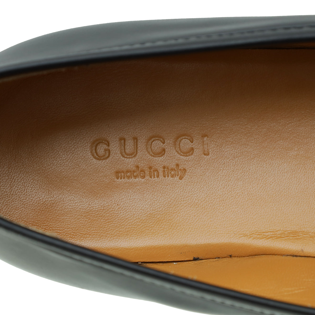 Gucci Black Horsebit Jordaan Loafer 38