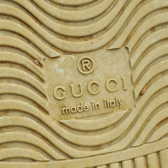 Gucci Multicolor GG Supreme Web Ace Sneakers 39