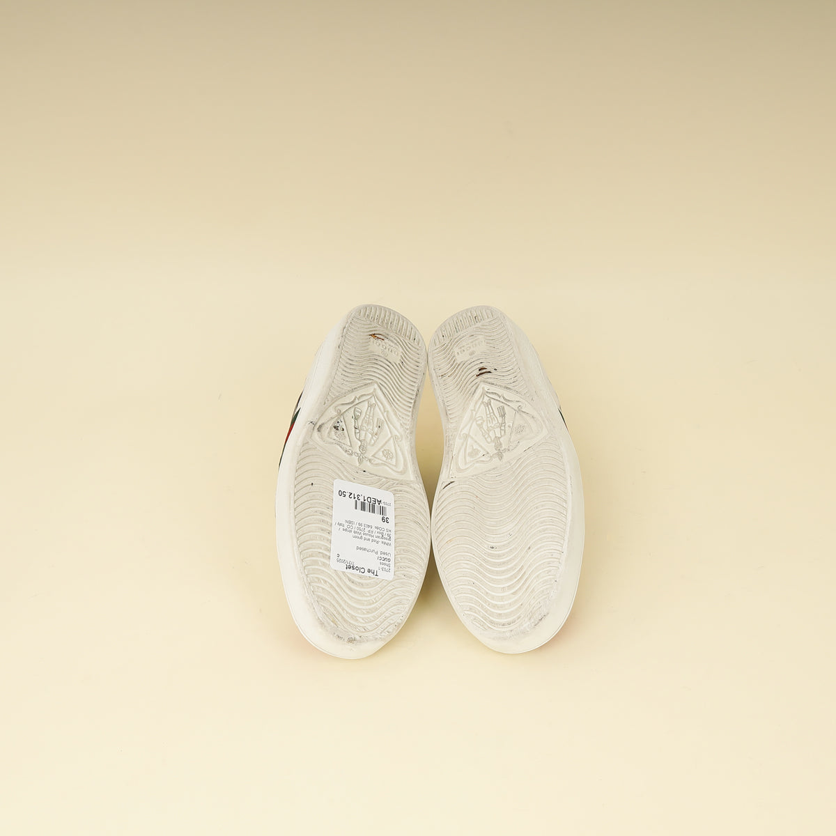 Gucci Multicolor Ace Star-Embroidered Sneakers 39-Gucci-THE CLOSET