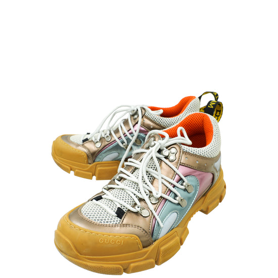 Gucci Multicolor Flashtrek Sneakers 39