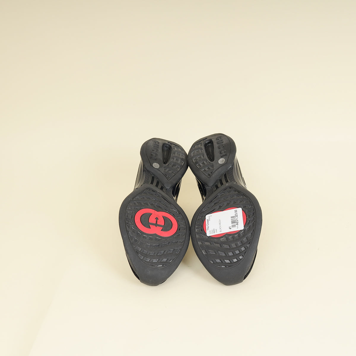 Gucci Black GG Crystal Run Sneaker 41-Gucci-THE CLOSET