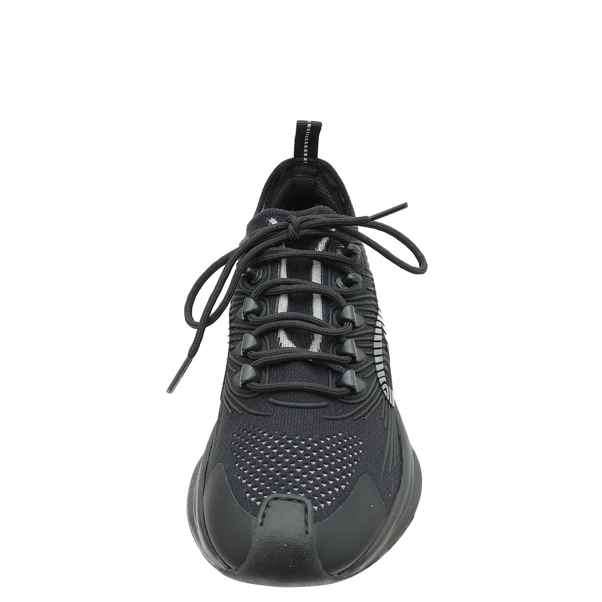 Gucci Black Technical Knit Fabric Men's Sneaker 6.5-Gucci-THE CLOSET