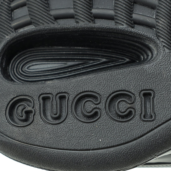 Gucci Black Technical Knit Fabric Men's Sneaker 6.5