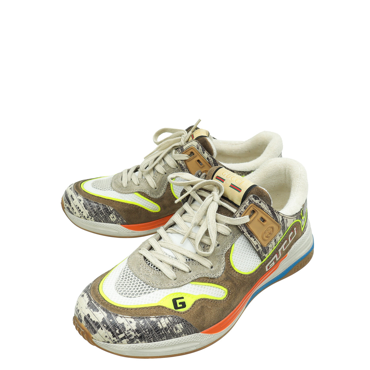 Gucci Multicolor Tejus Printed Ultrapace Men's Sneaker 6-Gucci-THE CLOSET