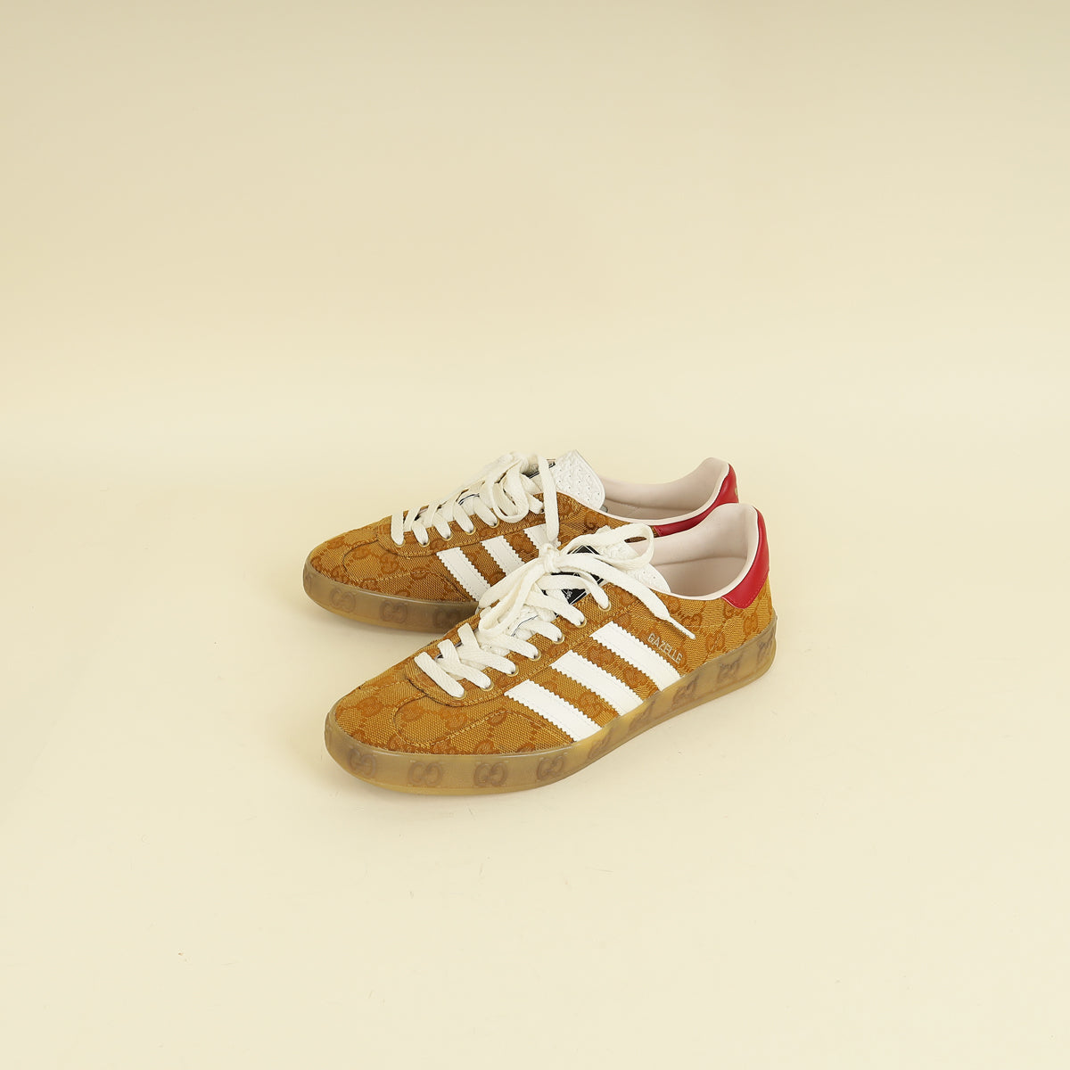 Gucci Tricolor X Adidas Vintage GG Gazelle Sneaker 7.5