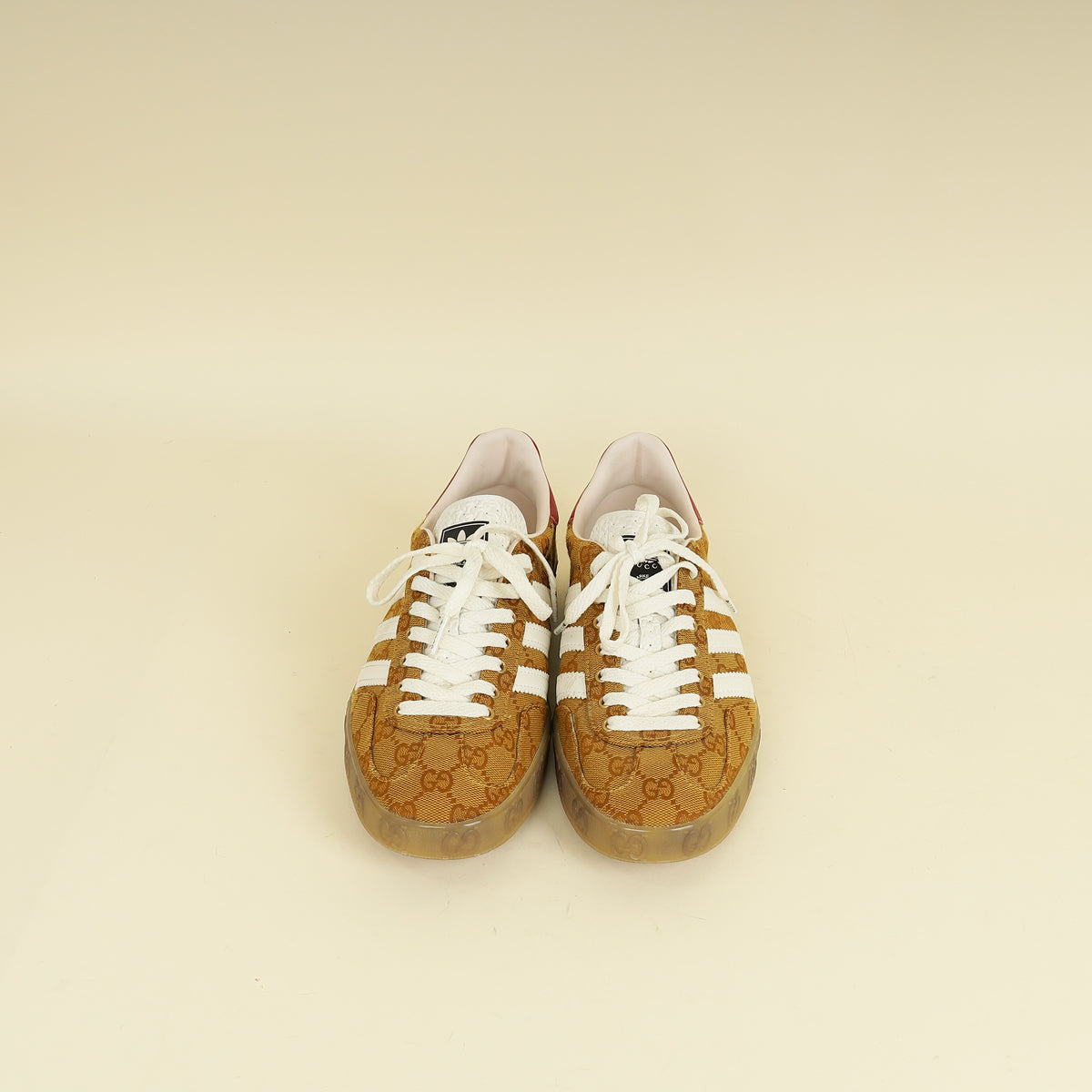 Gucci Tricolor X Adidas Vintage GG Gazelle Sneaker 7.5 – THE CLOSET