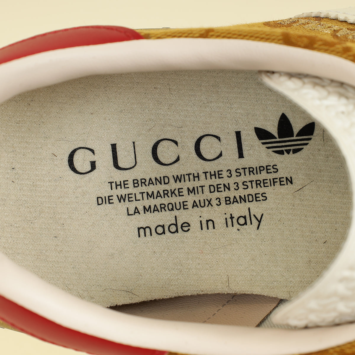 Gucci Tricolor X Adidas Vintage GG Gazelle Sneaker 7.5 – THE CLOSET