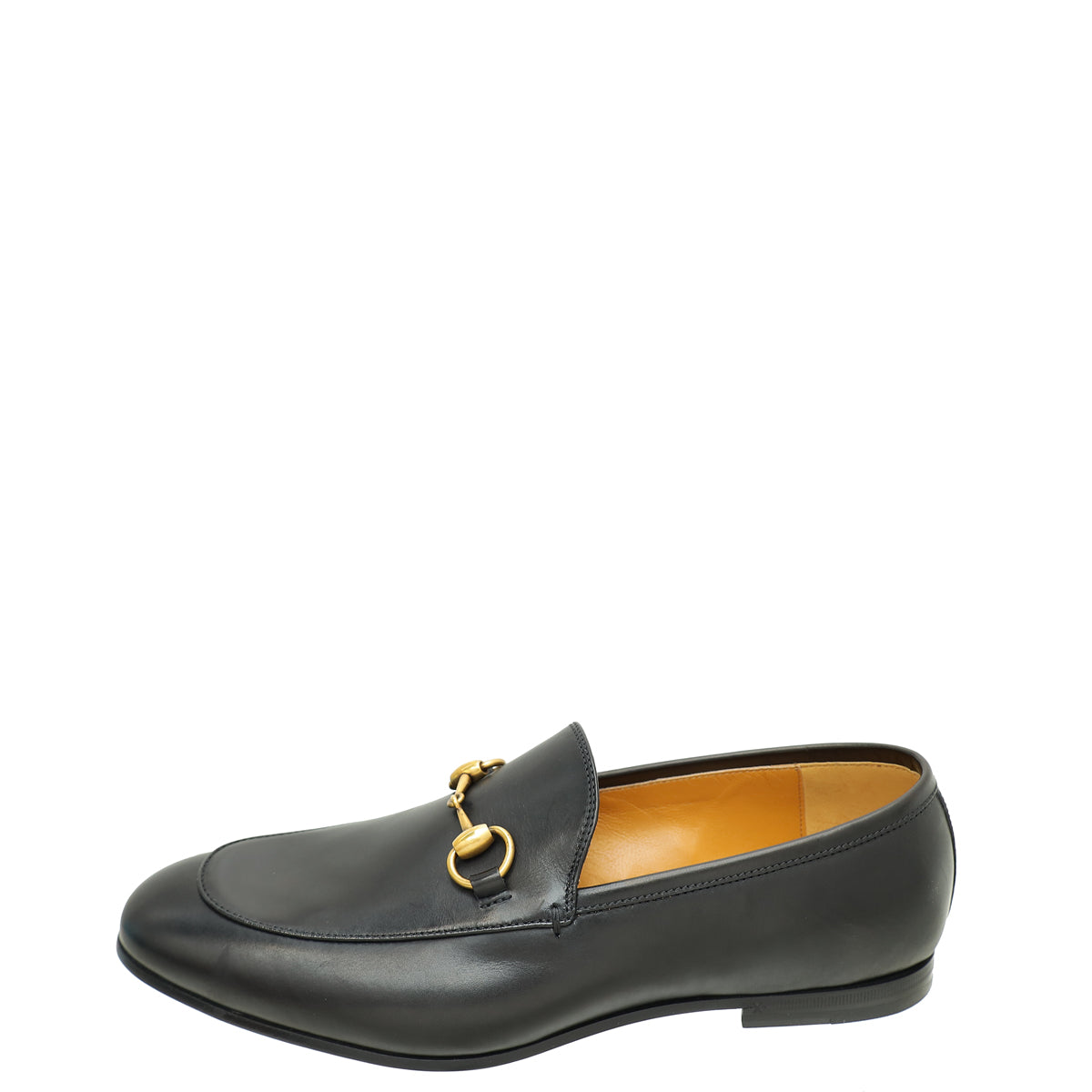 Gucci Black Horsebit Jordaan Loafers 7