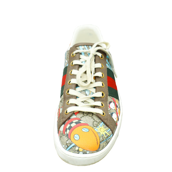 Gucci Multicolor X Disney Ace Donald Duck Sneakers 7