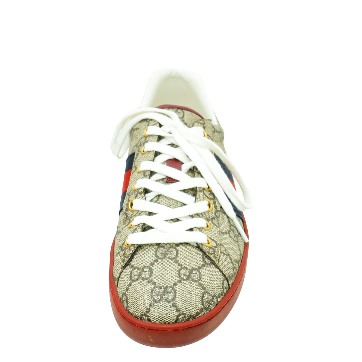 Gucci Multicolor GG Supreme Ace Men's Sneaker 7-Gucci-THE CLOSET
