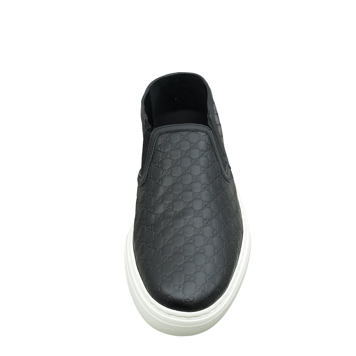Gucci Black GG Microguccissima Men's Slip-On 8.5-Gucci-THE CLOSET