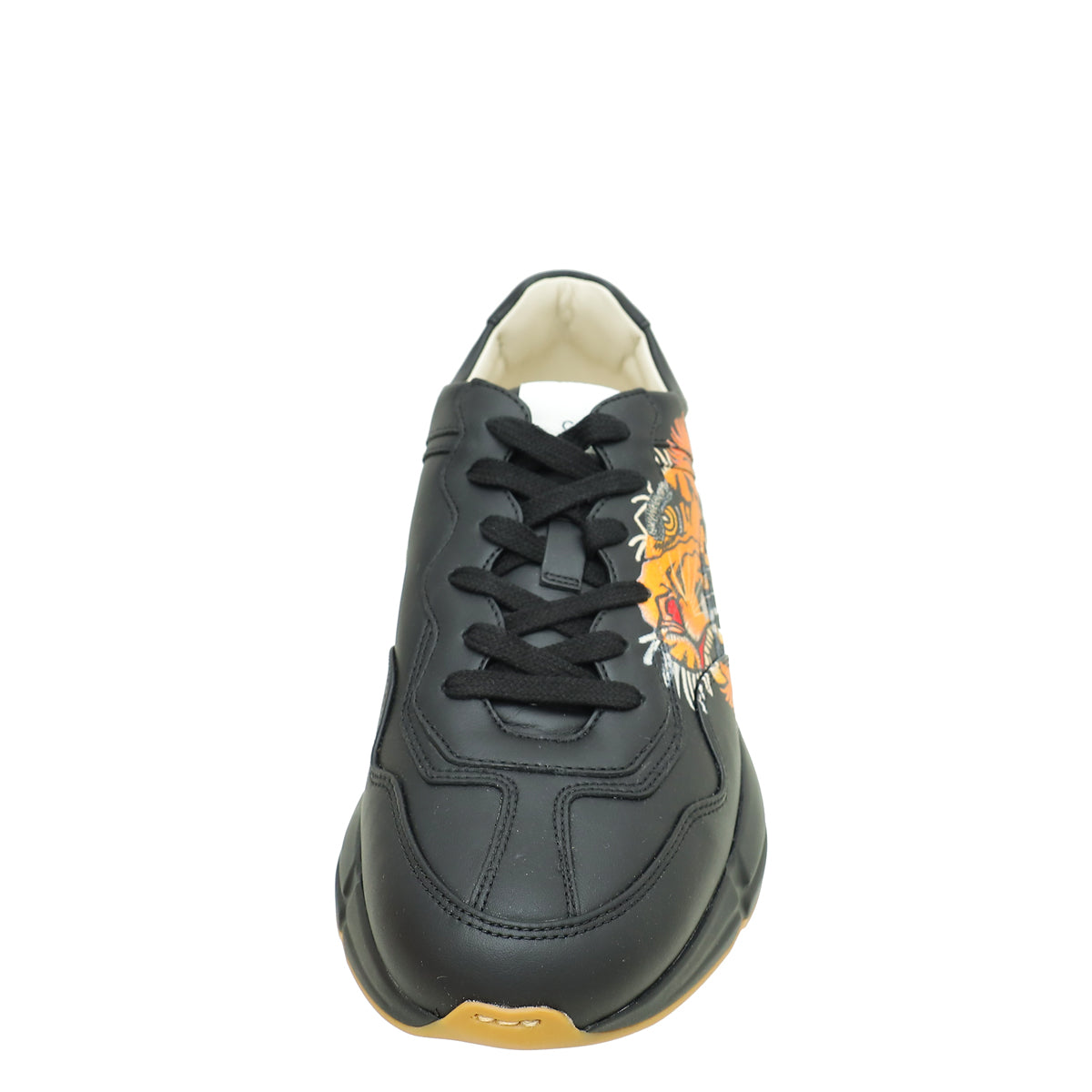 Gucci Black Tiger Print Rhyton Sneakers 8