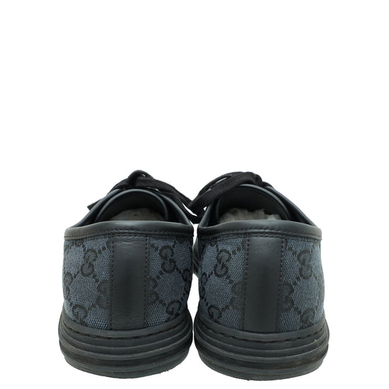 Gucci Black GG Low Top Sneakers 8