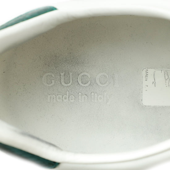 Gucci White Ace Tiger Head Sneaker 10