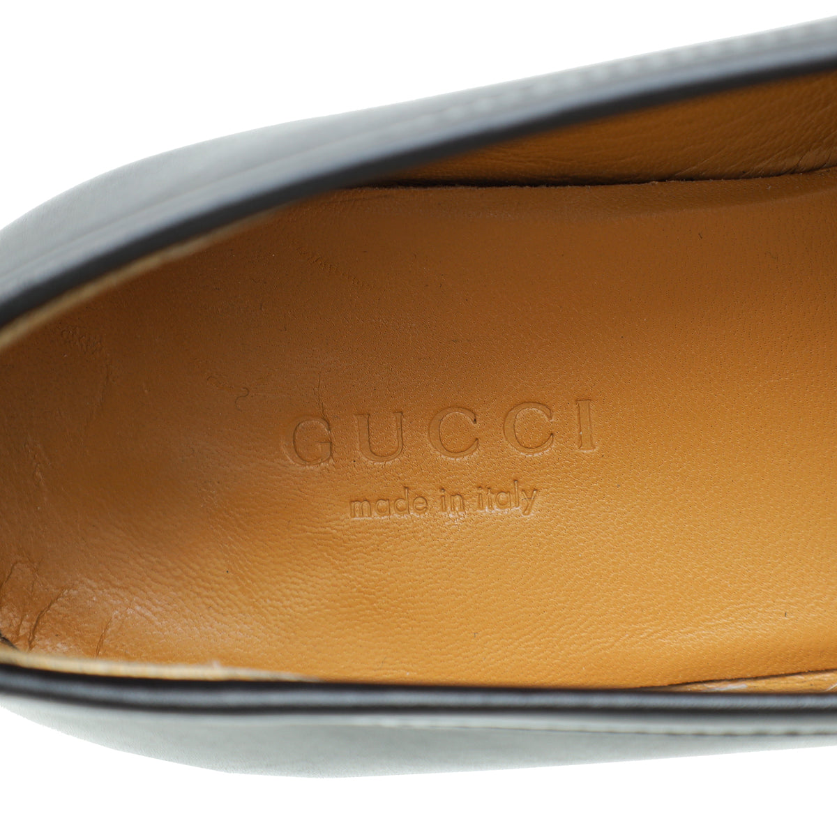 Gucci Black Jordaan Horsebit Loafer 35