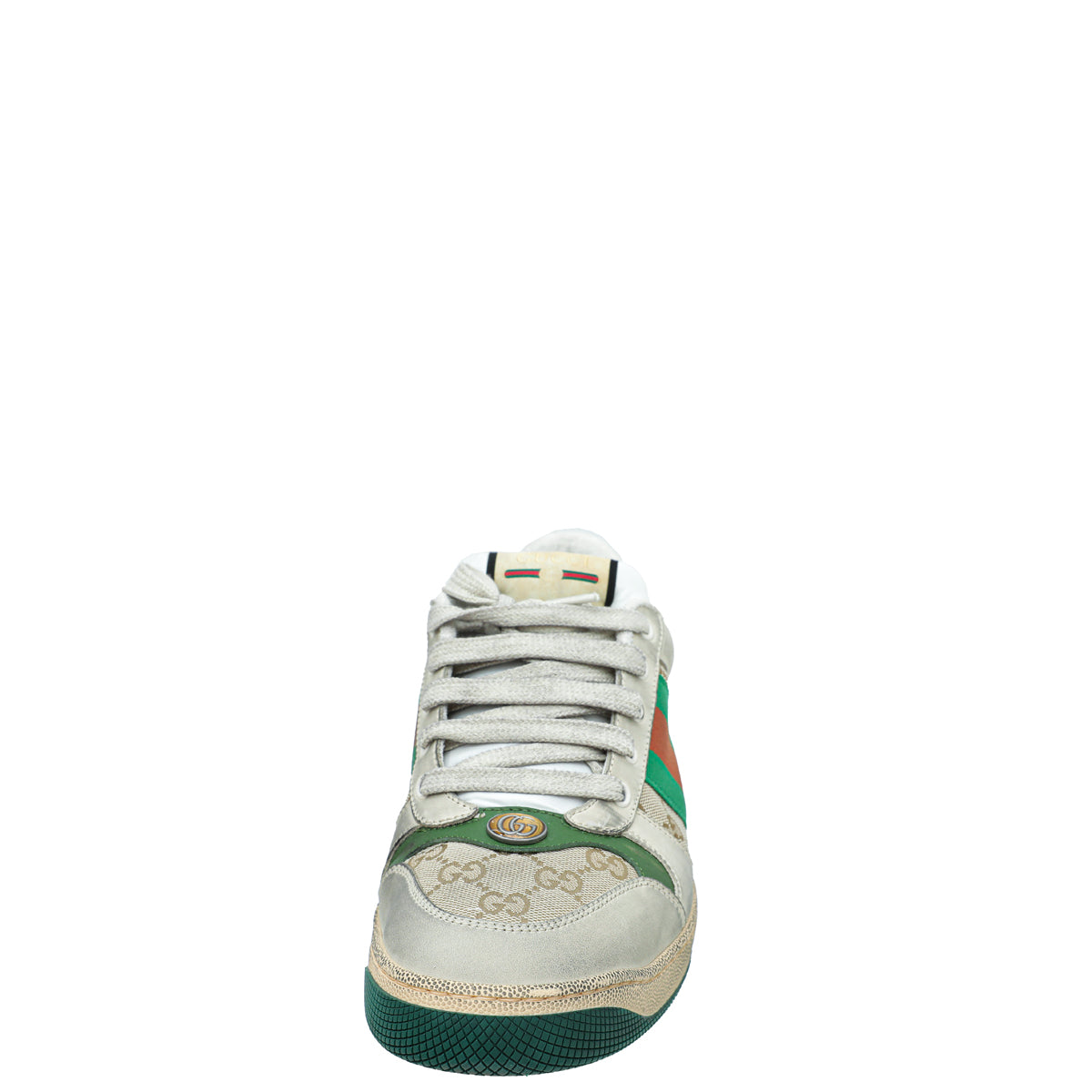 Gucci Tricolor Men's Screener GG Sneaker 9.5-Gucci-THE CLOSET