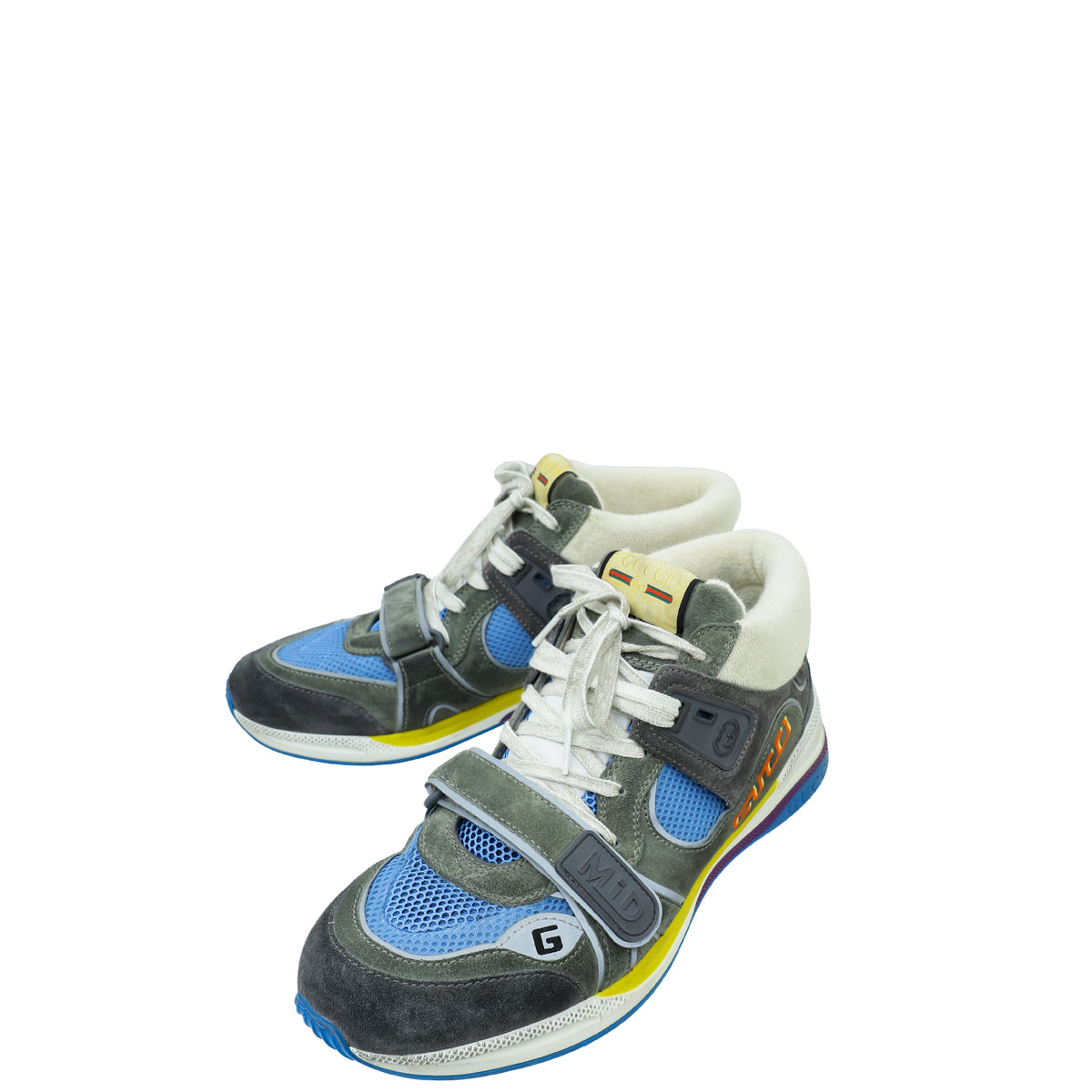 Gucci Multicolor Ultrapace Mid-Top Sneakers 11-Gucci-THE CLOSET