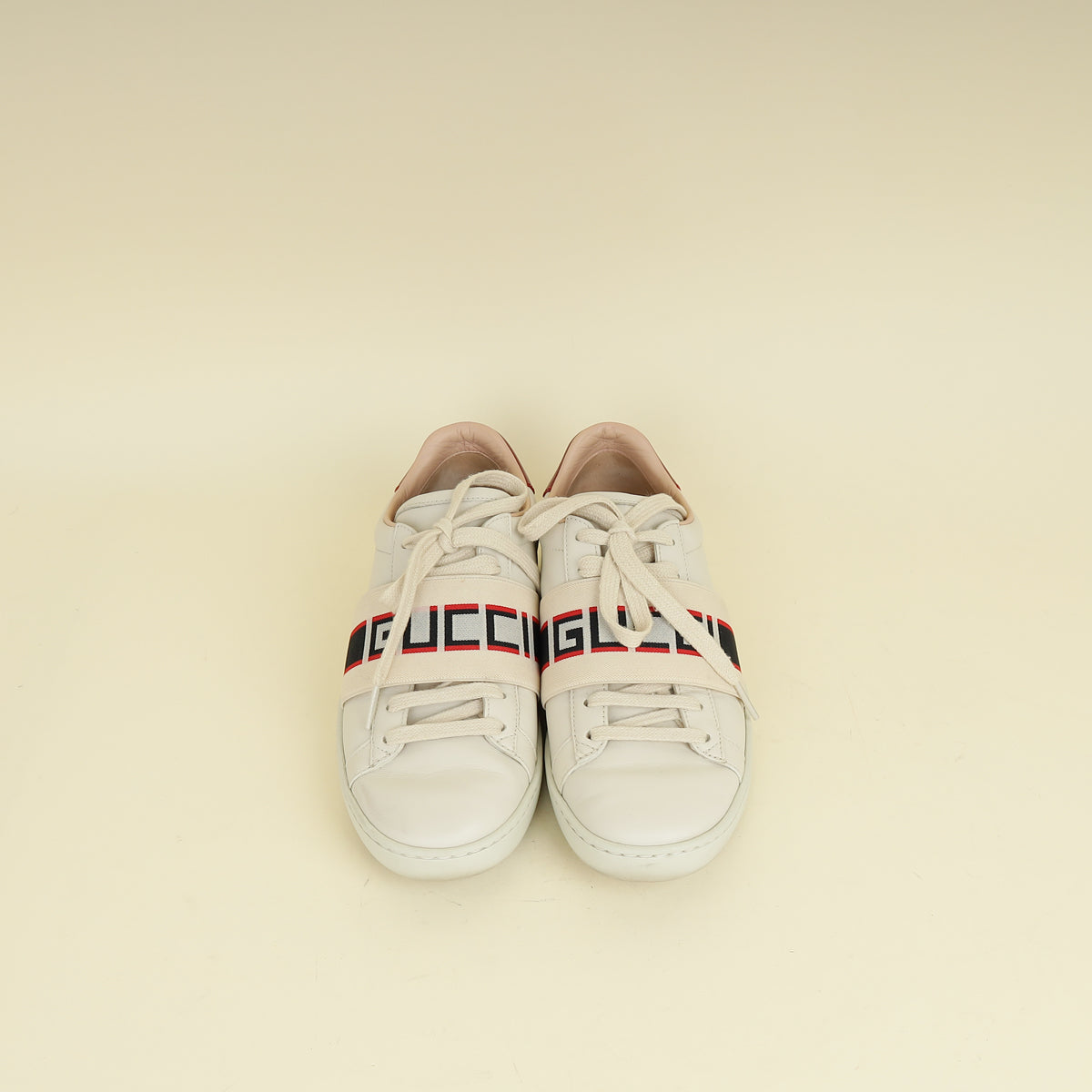 Gucci Bicolor Stripe Womens New Ace Sneakers 35.5