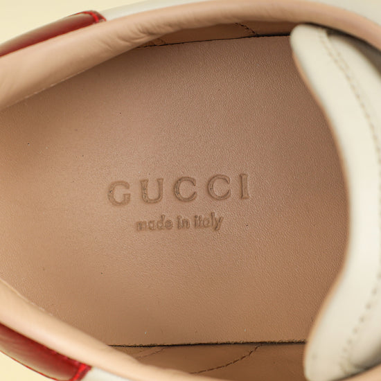 Gucci Bicolor Stripe Womens New Ace Sneakers 35.5