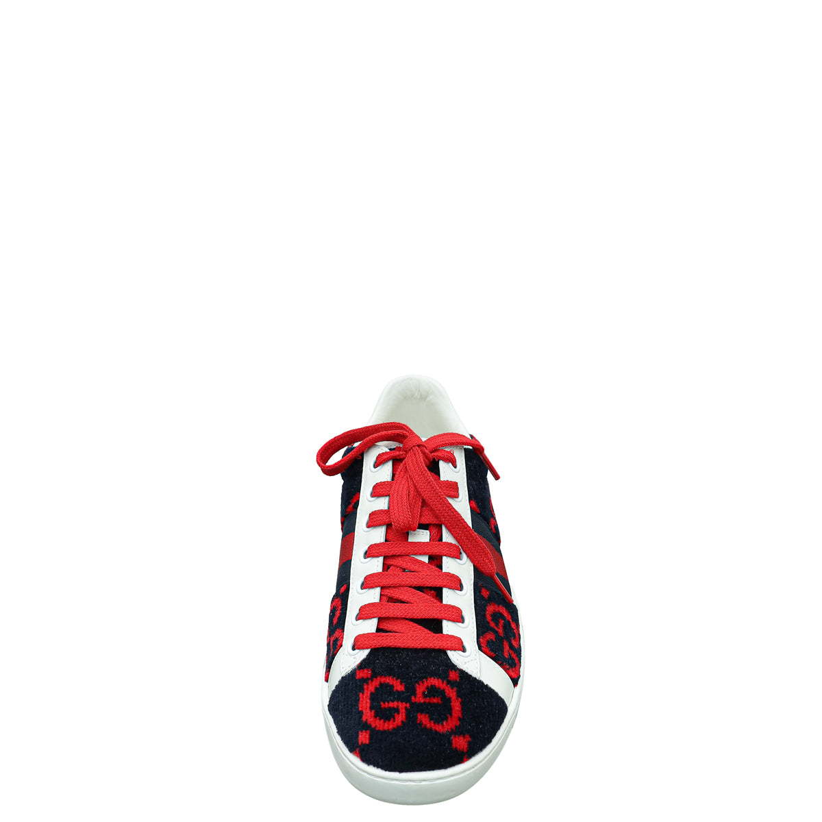 Gucci Bicolor GG Terry Cloth Web Ace Sneakers 36.5