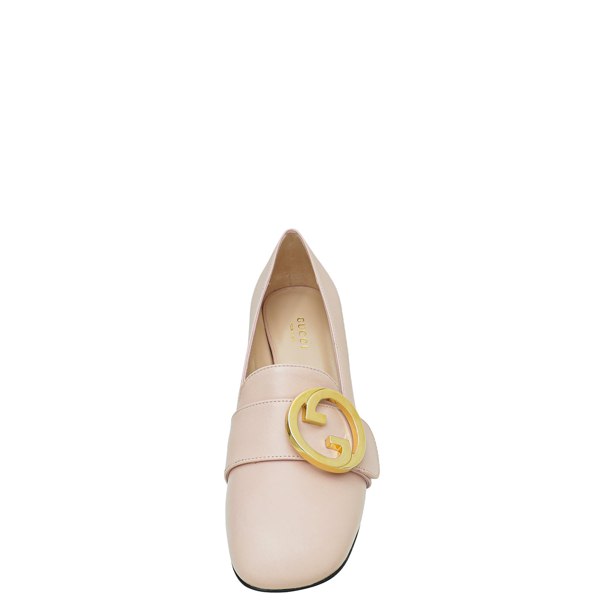 Gucci Pink Blondie Mid-Heel Pump 36.5-Gucci-THE CLOSET