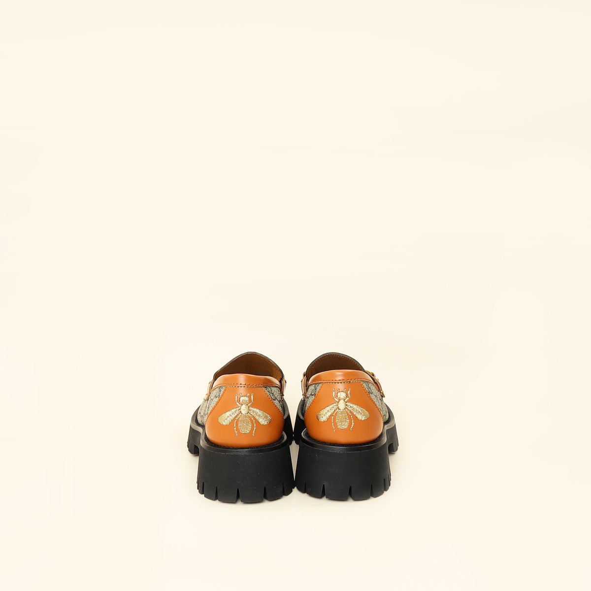 Gucci Bicolor GG Supreme Platform Loafer 36.5-Gucci-THE CLOSET