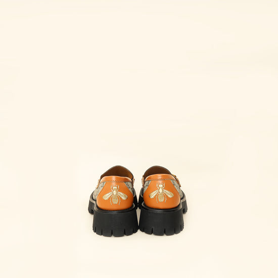 Gucci Bicolor GG Supreme Platform Loafer 36.5-Gucci-THE CLOSET