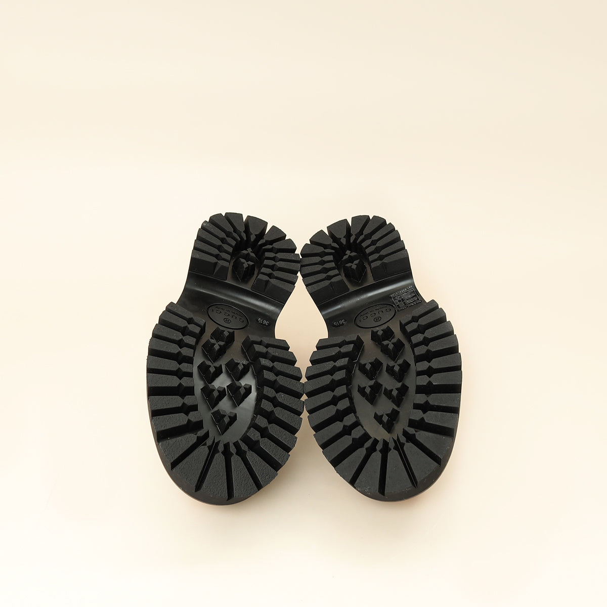 Gucci Bicolor GG Supreme Platform Loafer 36.5-Gucci-THE CLOSET