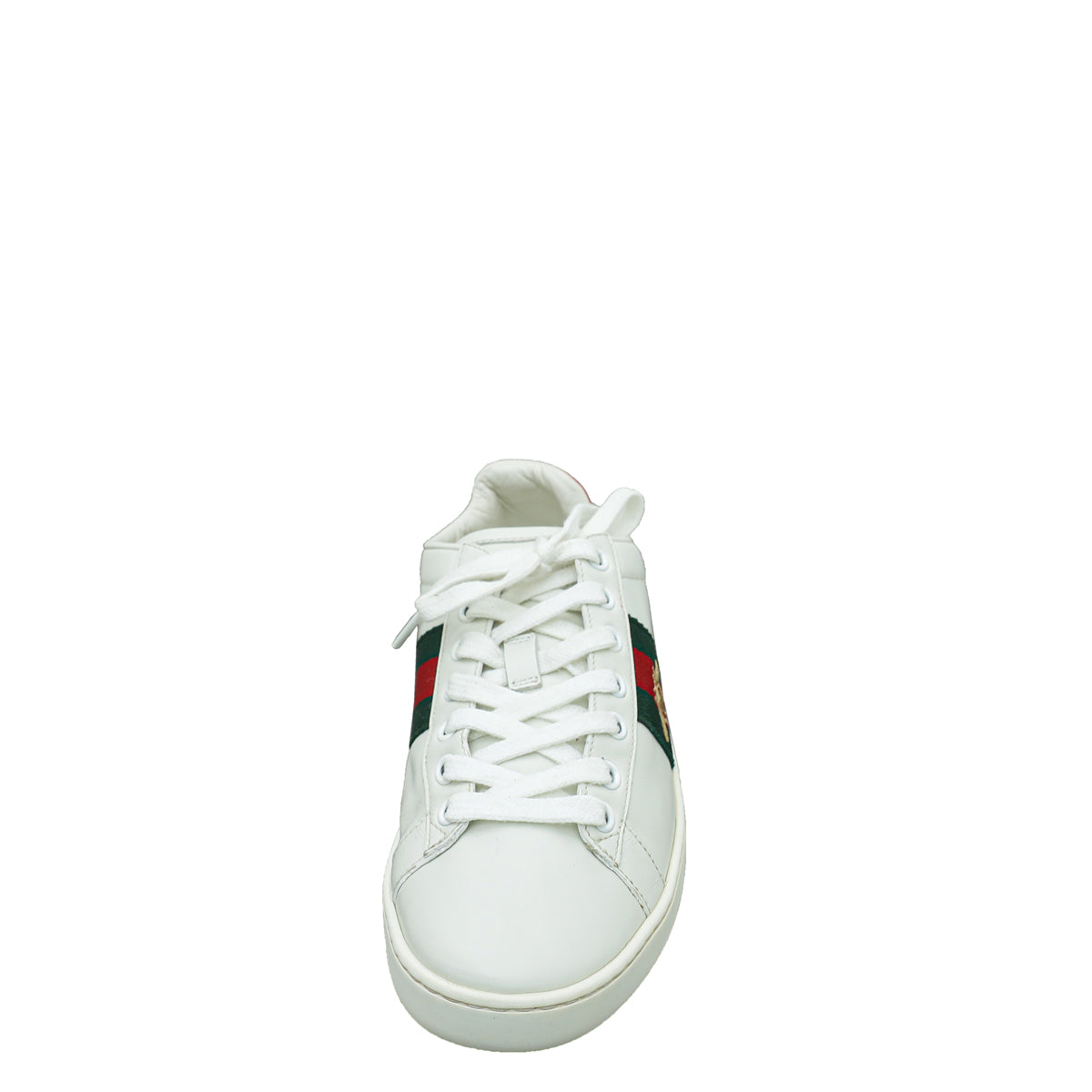 Gucci White Bee Embroidered Ace Sneakers 36-Gucci-THE CLOSET