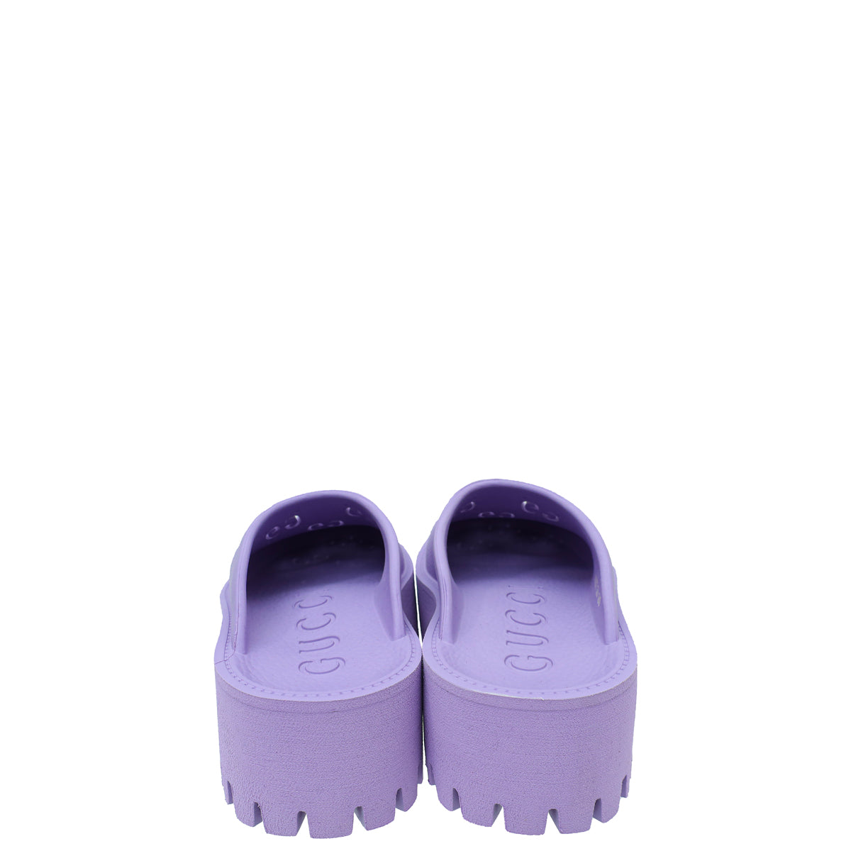 GUCCI サンダル 36 Gucci Purple GG Platform Perforated Sandal 36 – THE CLOSET
