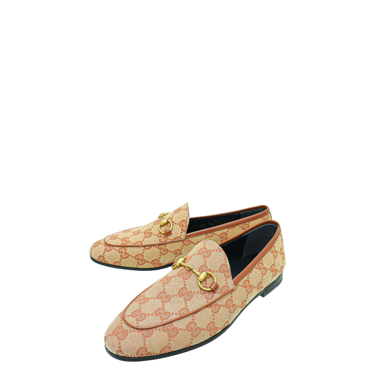 Gucci Ebony GG Jordaan Loafer 36-Gucci-THE CLOSET