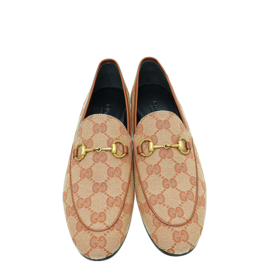 Gucci Ebony GG Jordaan Loafer 36