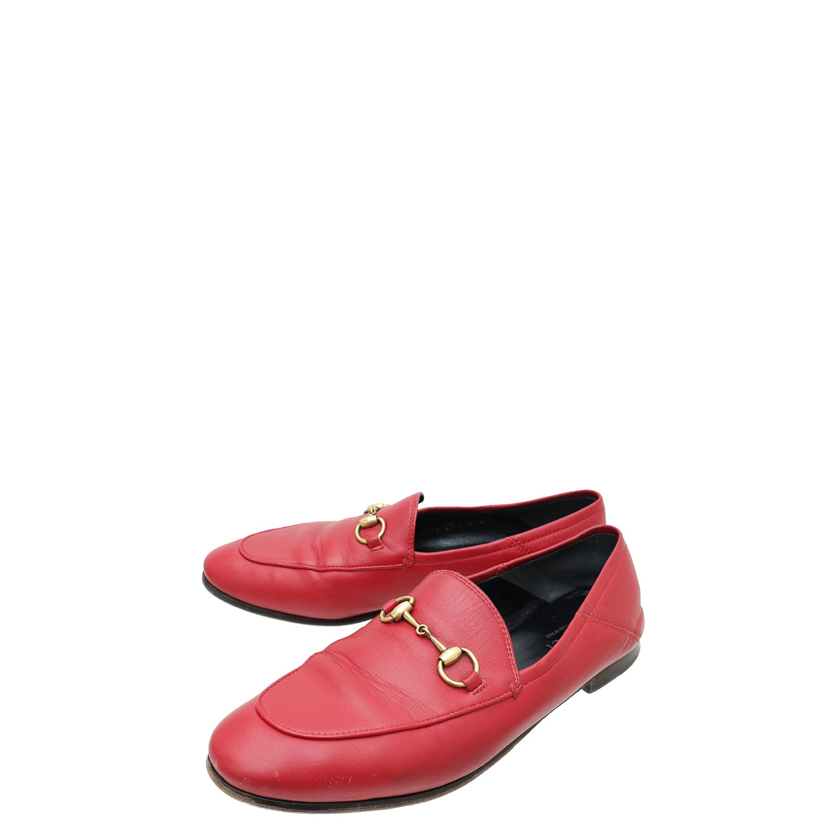 Gucci Red Horsebit Loafer 37.5-Gucci-THE CLOSET