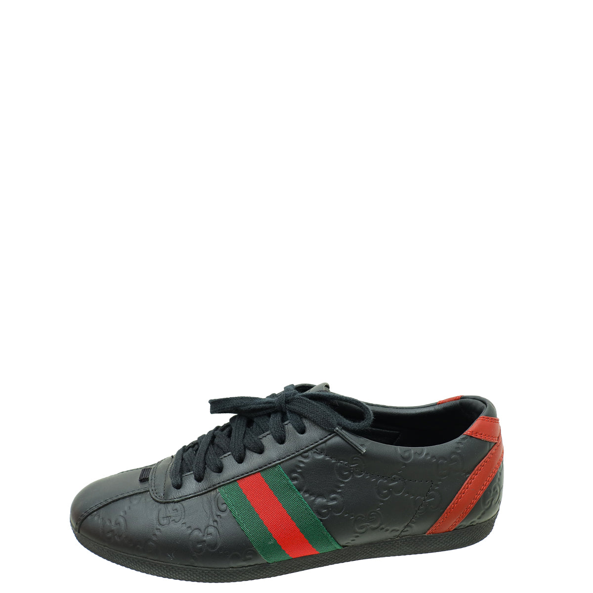 Gucci Bicolor Guccissima Web Low Top Sneakers 37