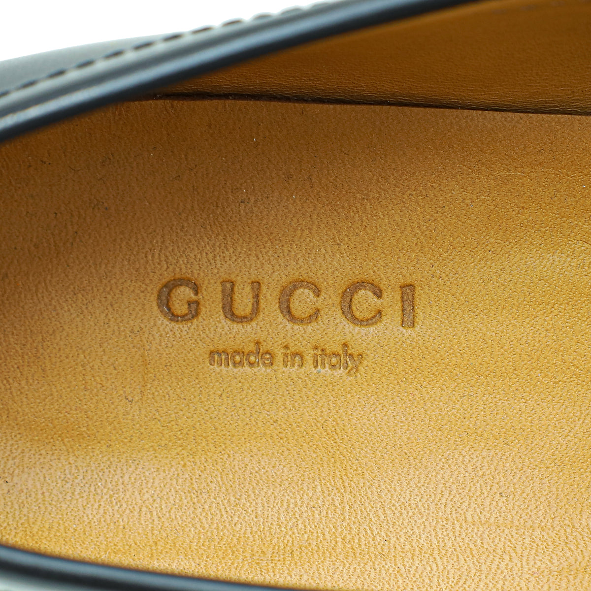 Gucci Black Interlocking G Loafer 37.5