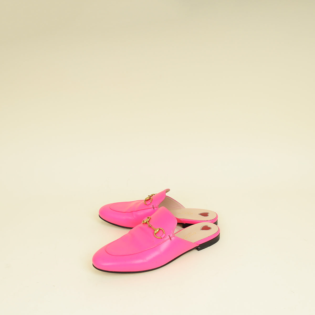 Gucci Hot Pink Princetown Slippers 37.5