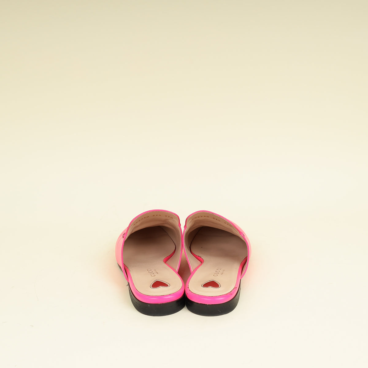 Gucci Hot Pink Princetown Slippers 37.5
