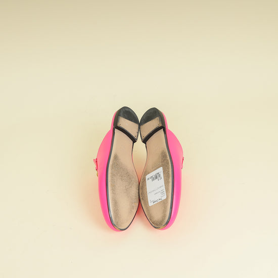 Gucci Hot Pink Princetown Slippers 37.5