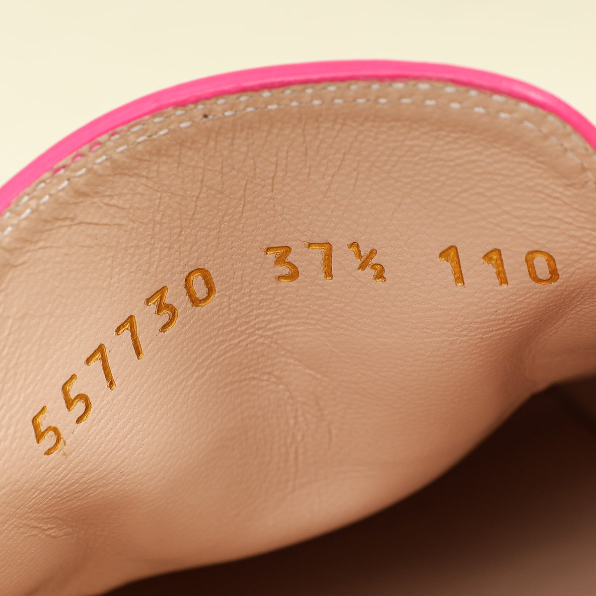 Gucci Hot Pink Princetown Slippers 37.5