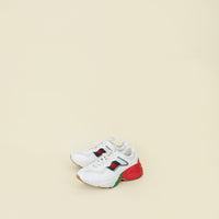 Gucci White Multicolor Mesh Rhyton Sneakers 37.5