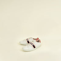 Gucci White Stripe Womens New Ace Sneakers 37.5