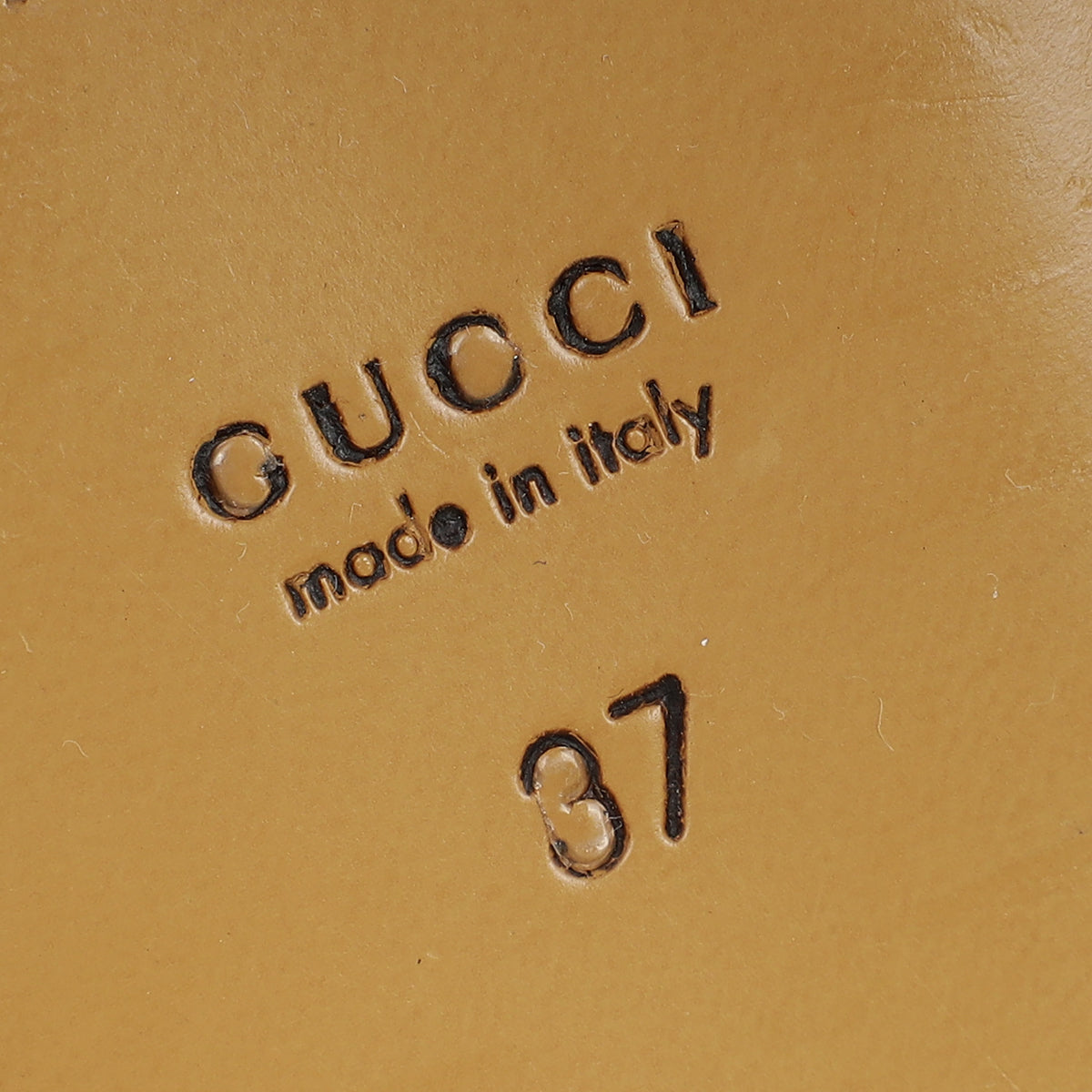 Gucci Taupe Princetown Mules 37