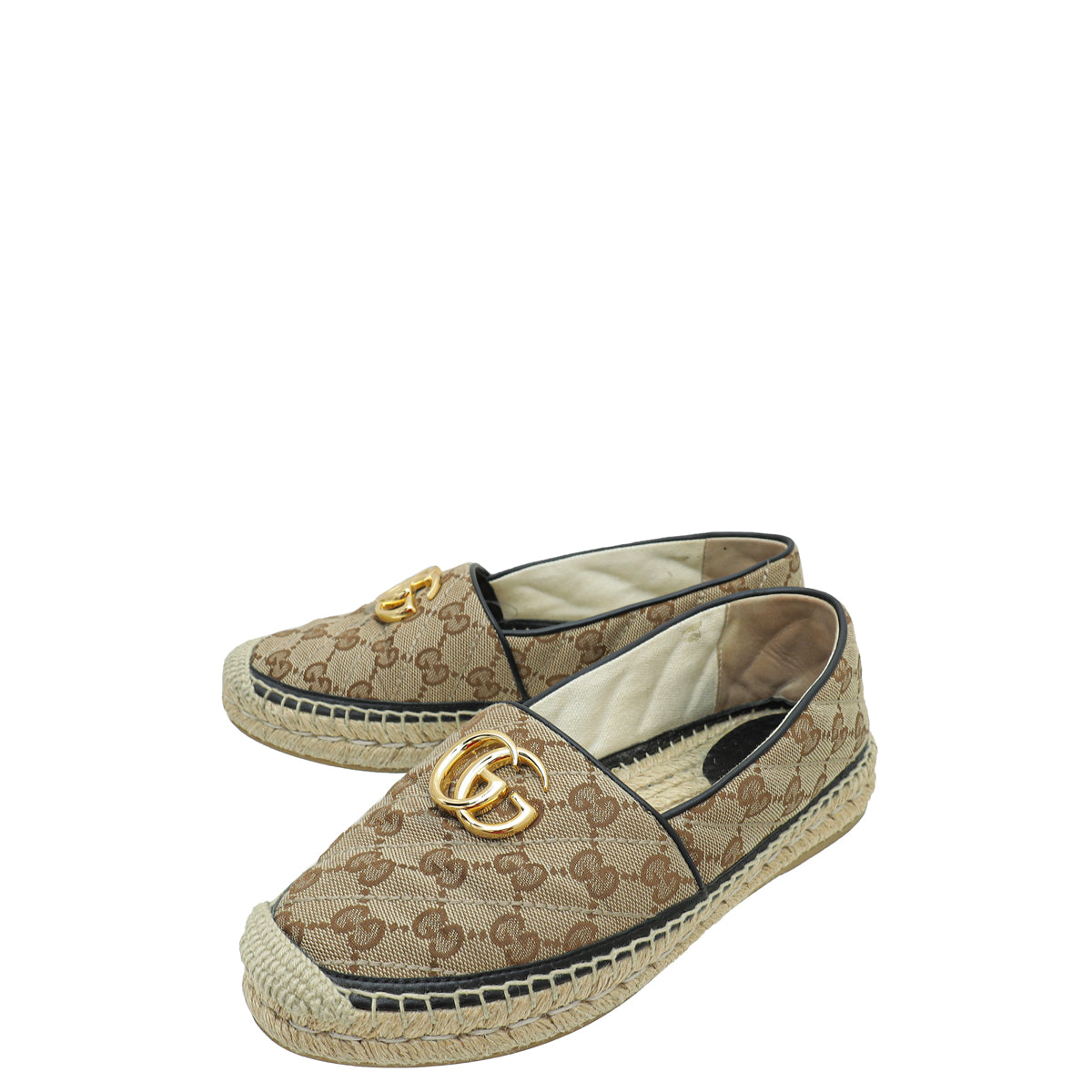 Gucci Tricolor GG Matelasse Espadrille 37-Gucci-THE CLOSET