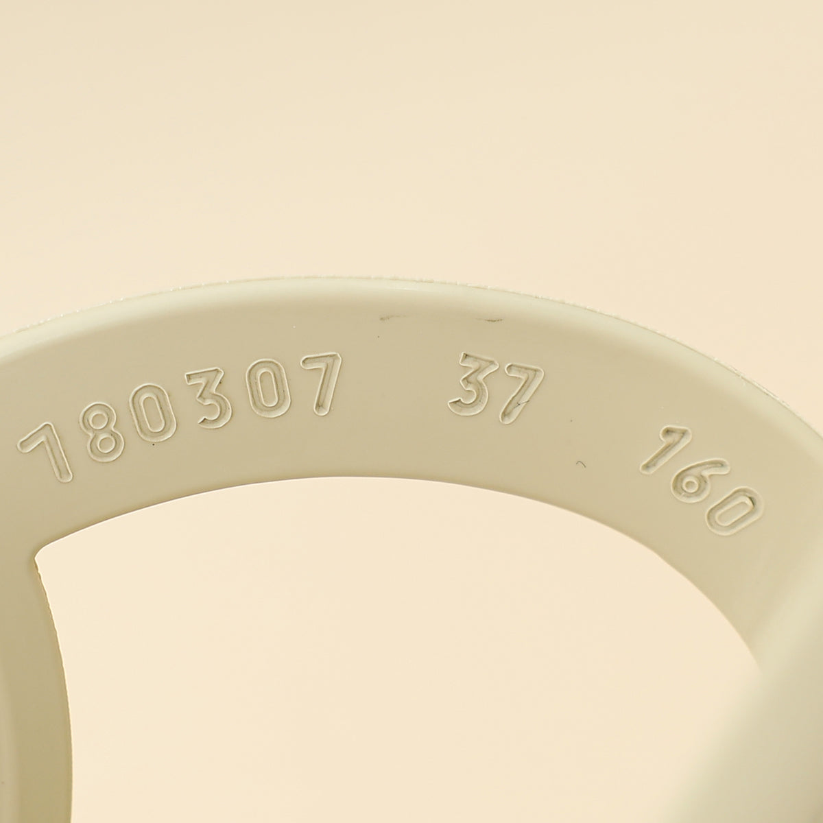 Gucci Off White Interlocking G Cutout Slide Sandal 37-Gucci-THE CLOSET