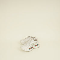 Gucci Ivory Logo Rhyton Sneakers 37
