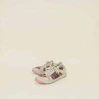 Gucci Multicolor GG Crystal Screener Sneaker 38.5