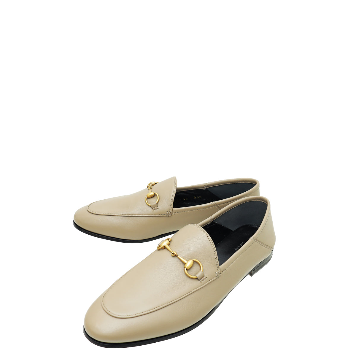 Gucci Taupe Horsebit Loafer 38-Gucci-THE CLOSET